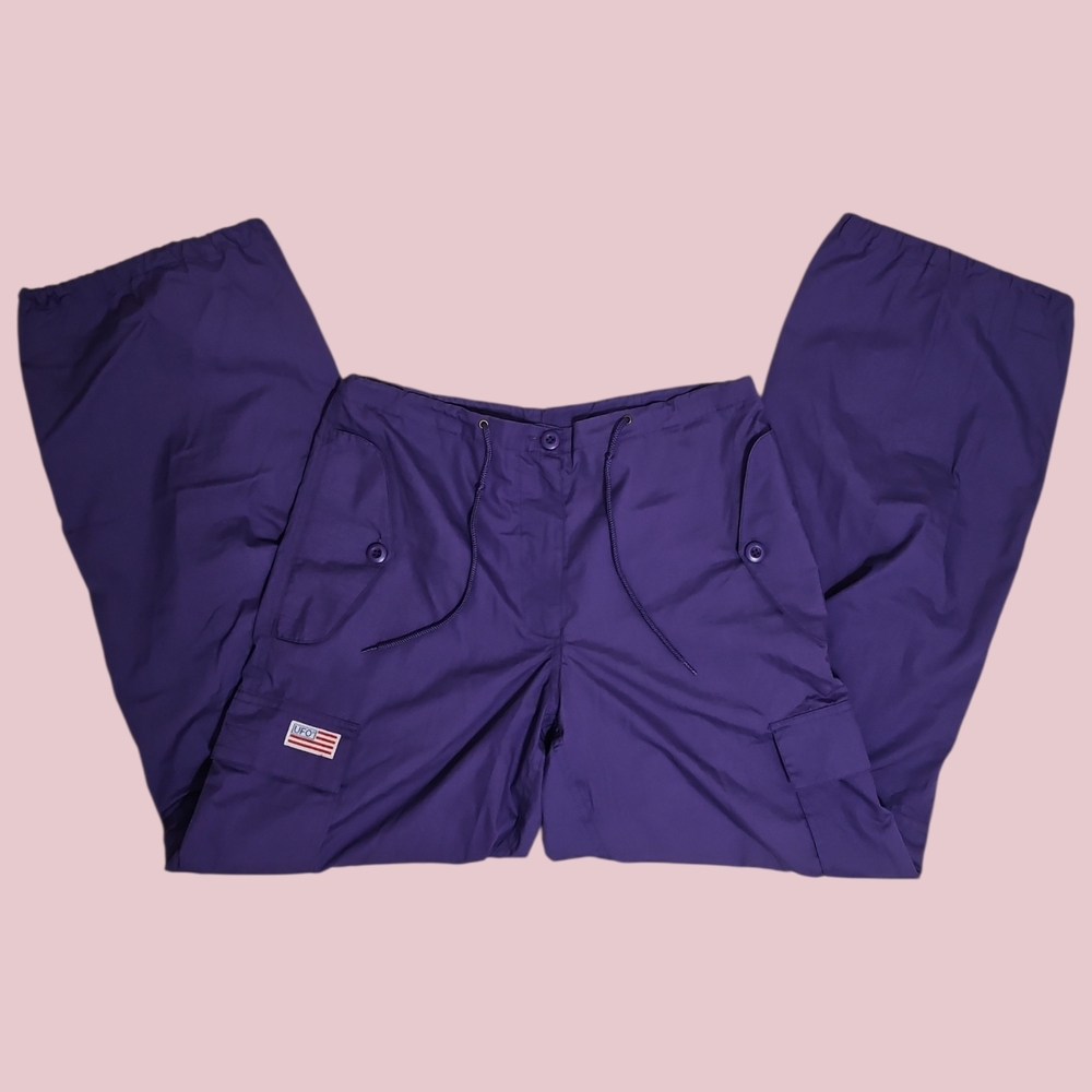 UFO NWT Purple Flap Pocket Pants